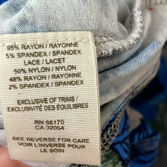 Free People floral print lace sleeve dress - Picture 9 of 9